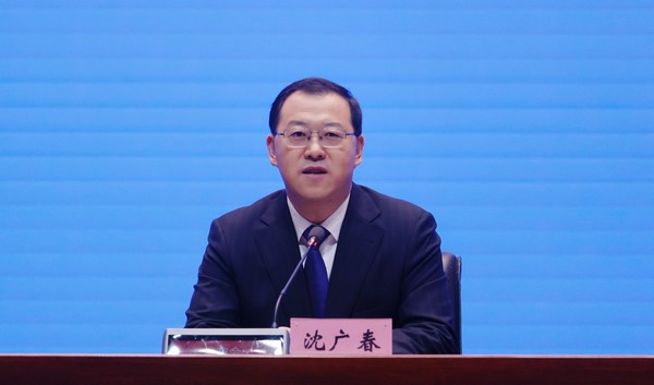 黑龍江省文化和旅游廳副廳長沈廣春。張澍攝