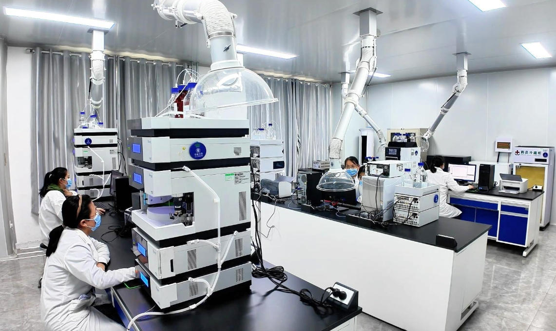 鑫煜制藥檢驗(yàn)中心。受訪企業(yè)供圖