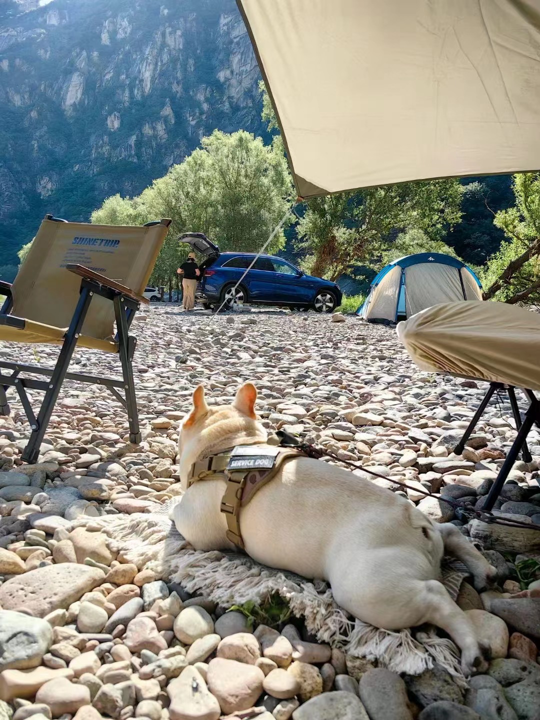 北京懷柔白河灣。受訪者供圖