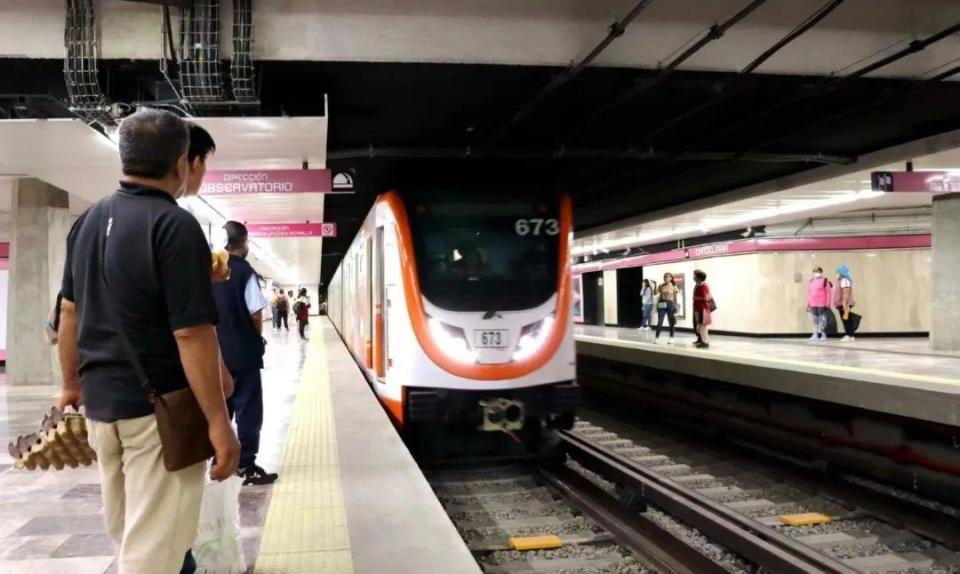?墨西哥城地鐵1號(hào)線。中國(guó)中車供圖。