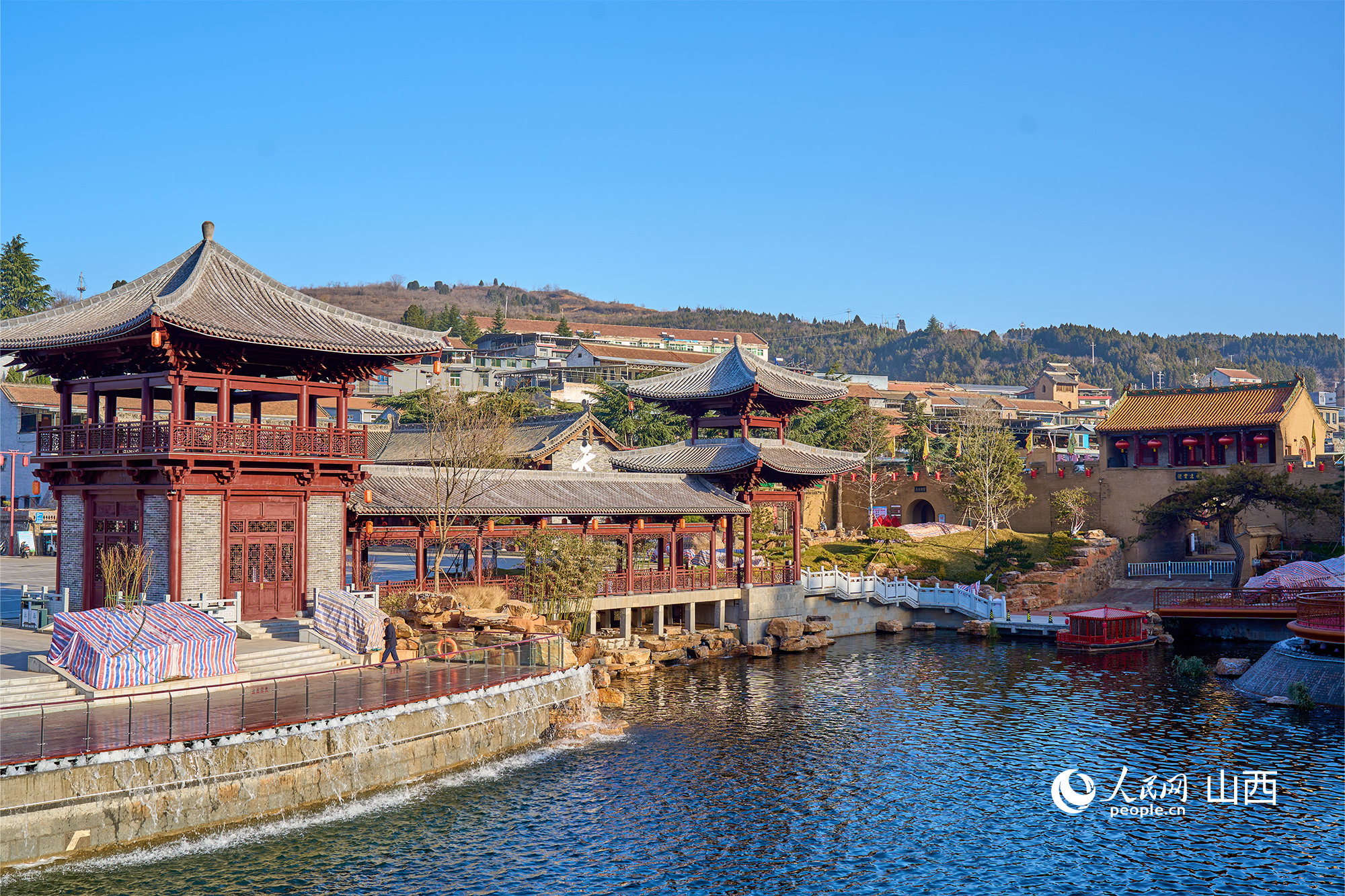 冬日里的山西省晉城市陽城縣白巷里。人民網(wǎng) 張超寧攝